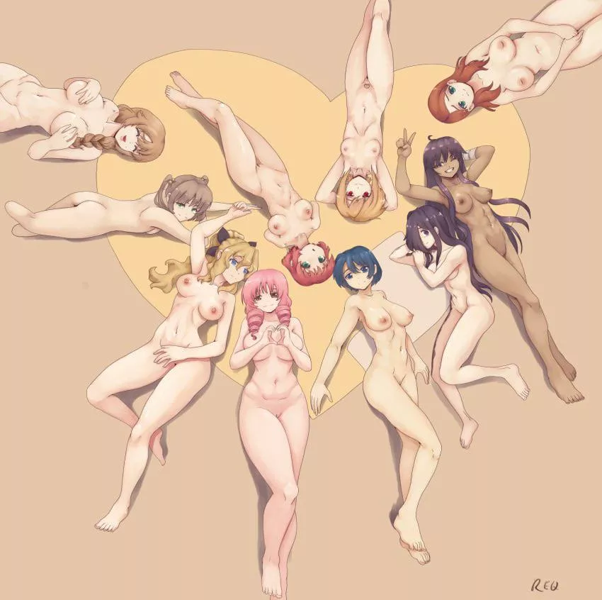 The class of Katawa Shoujo posted by HabitMelodic5111