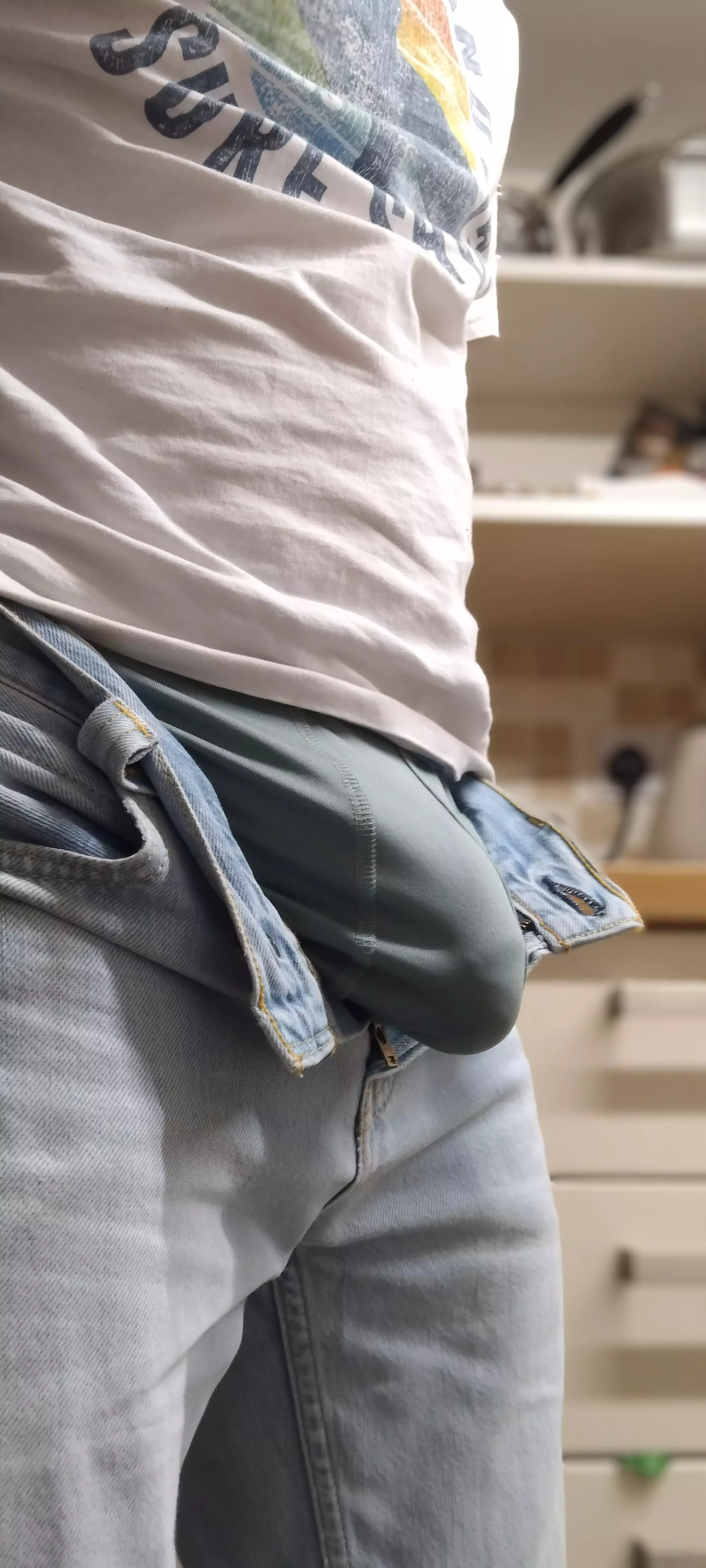 These jeans are too tight...that's better posted by Chickedy_Split