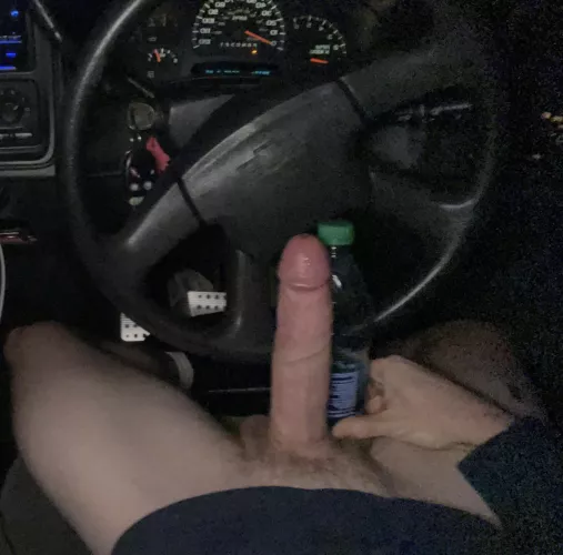 Water bottle dick by colenoscopyyy