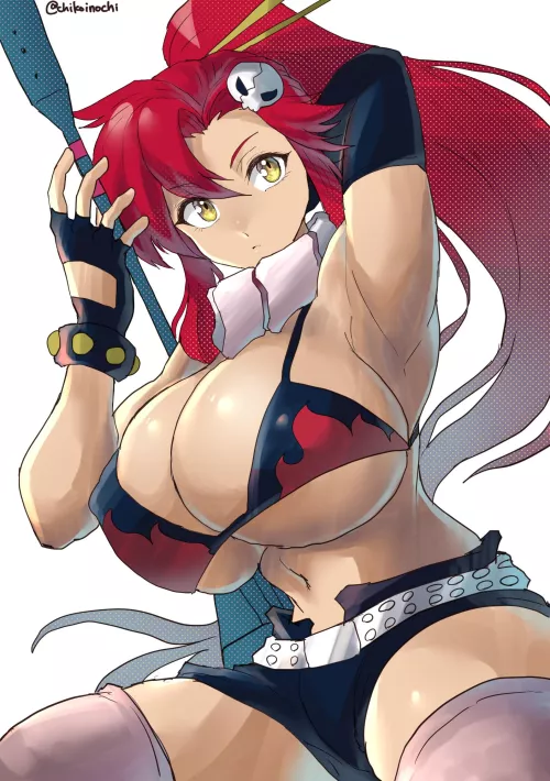 Yoko Littner [Gurren Lagann] by Emilia67