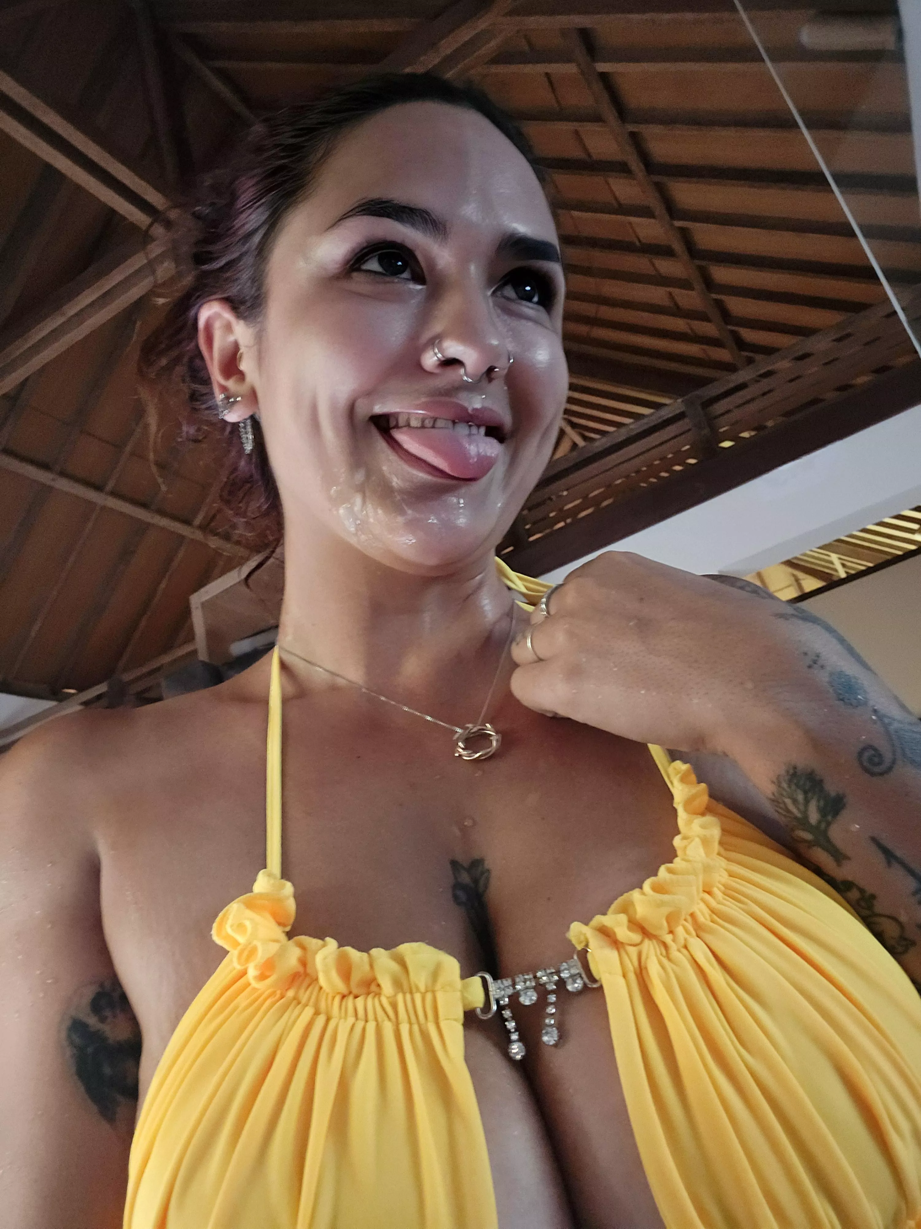 Always happy when he cums on my face  posted by onlypayge97