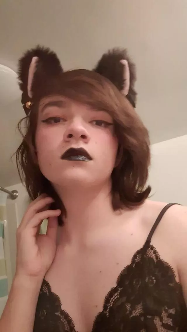Anyone like goth catboys? posted by Livefem_7231