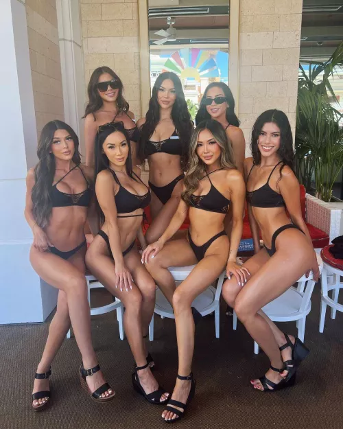 Black bikinis by ReactiveYam