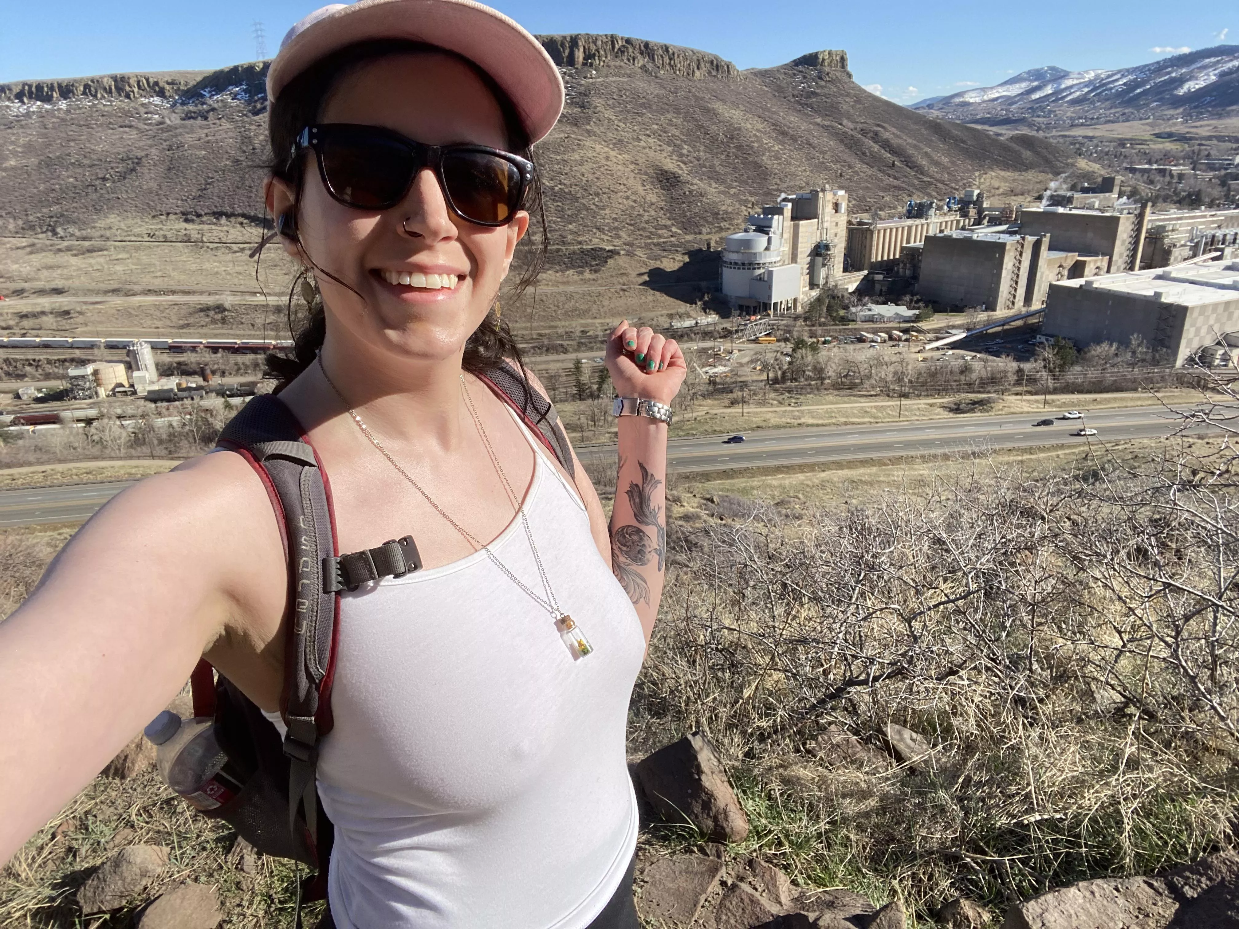 Braless hikes are the best hikes  posted by Kaceymorghulis