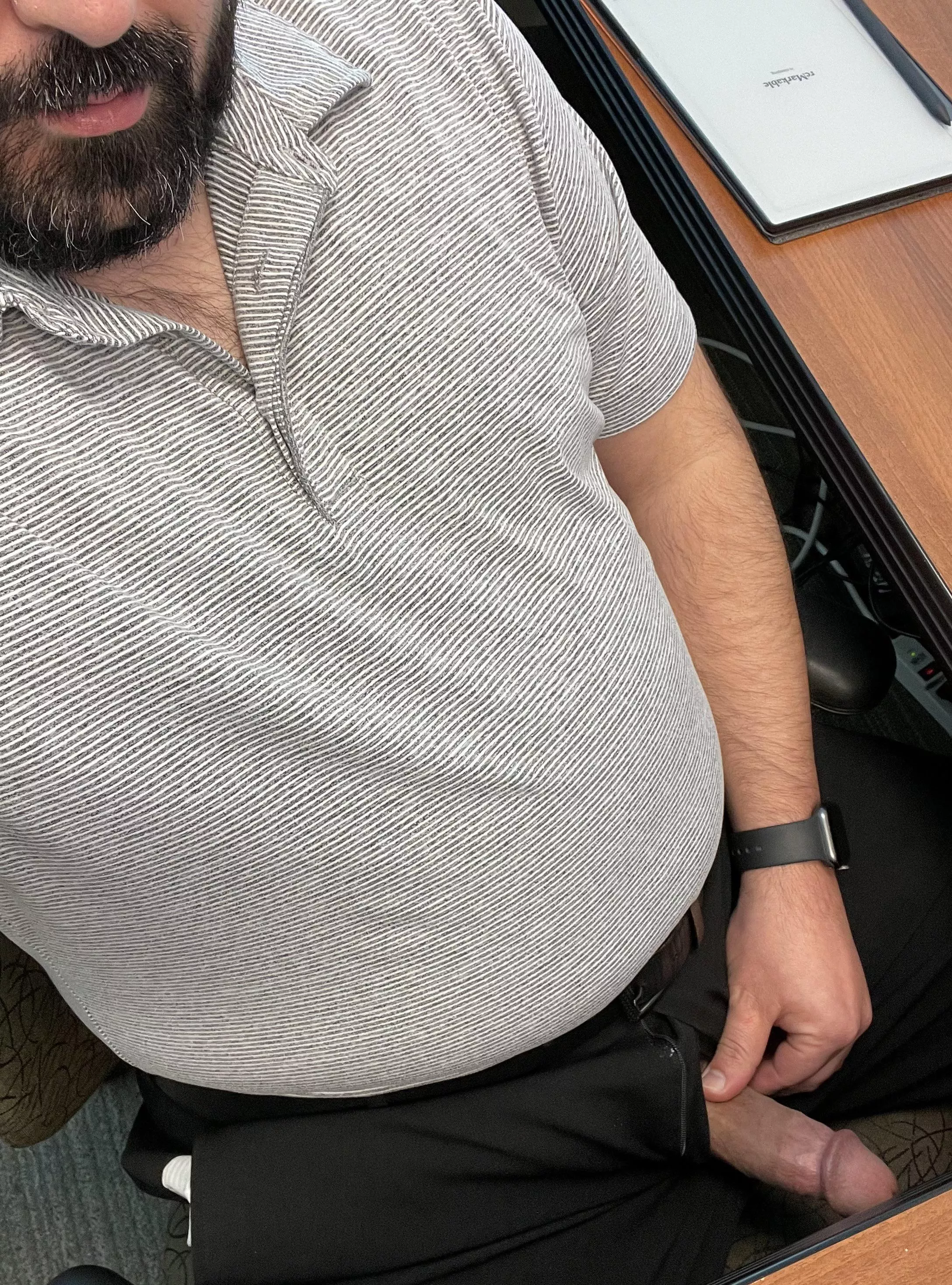 Feeling a bit frisky but stuck in the office, I need to think of an excuse to leave and play… posted by Bad_Thought_Skippy