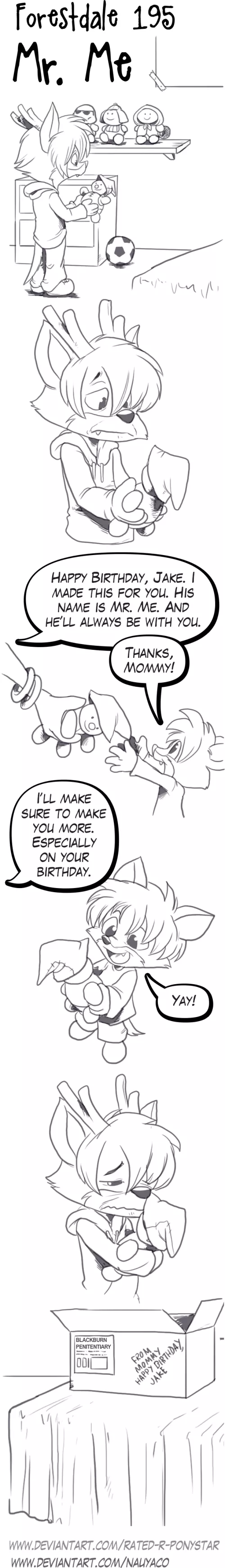 Forestdale 195: Mr.Me (By Nauyaco and Talos Lives) by christhegamer96