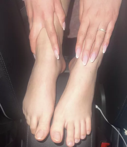 French tip by rosiesadventuresxo