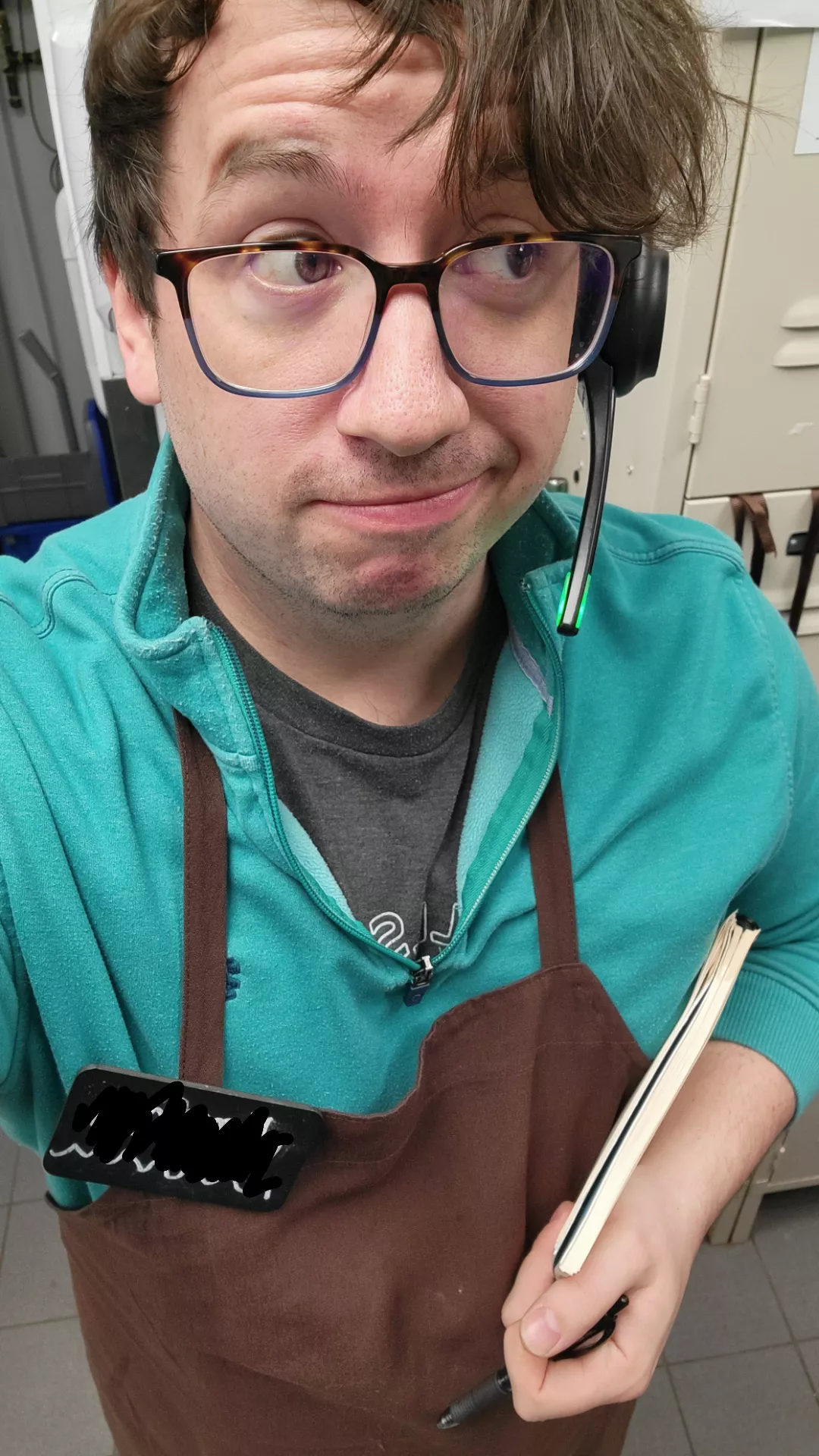 Gotta love working in a coffee shop! Can I get you something? :) posted by joroni32