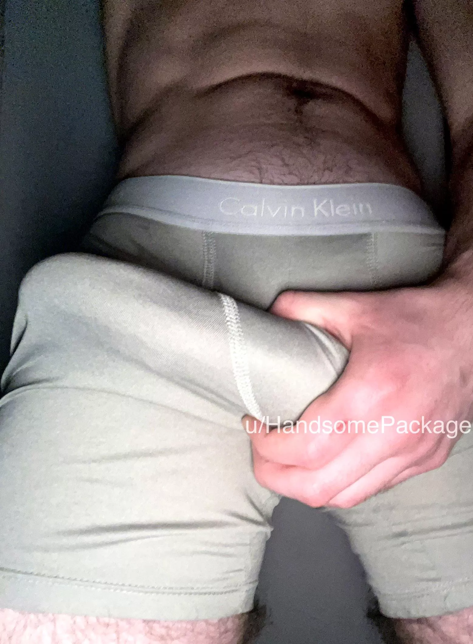 How long will you last before you grab it hard? posted by HandsomePackage