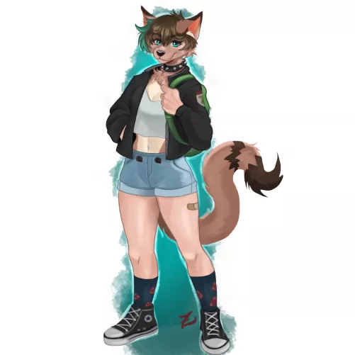 Lay (art by me) commissions open!  by zumbiv