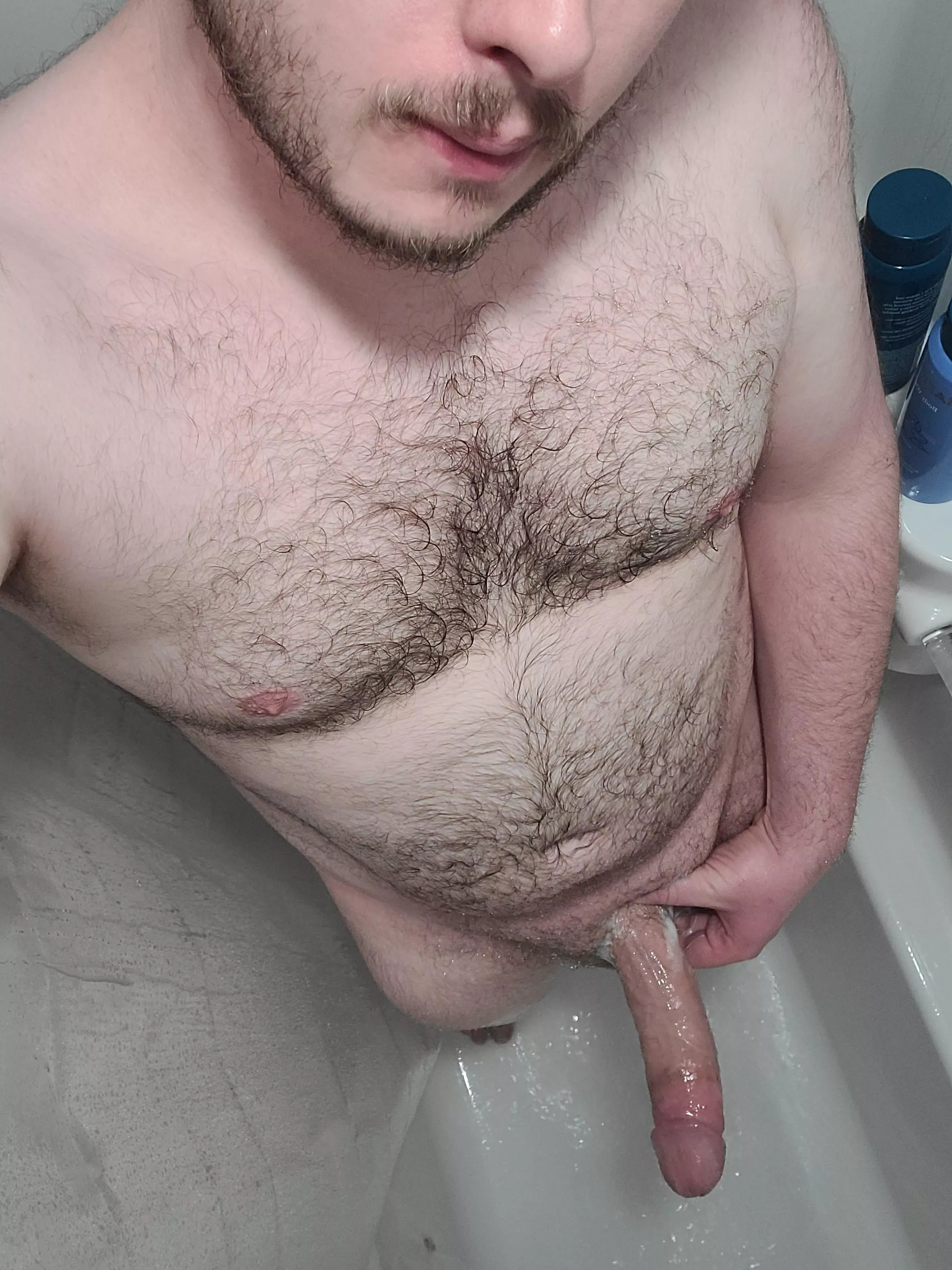 Scrubbing myself clean posted by GirthyDream