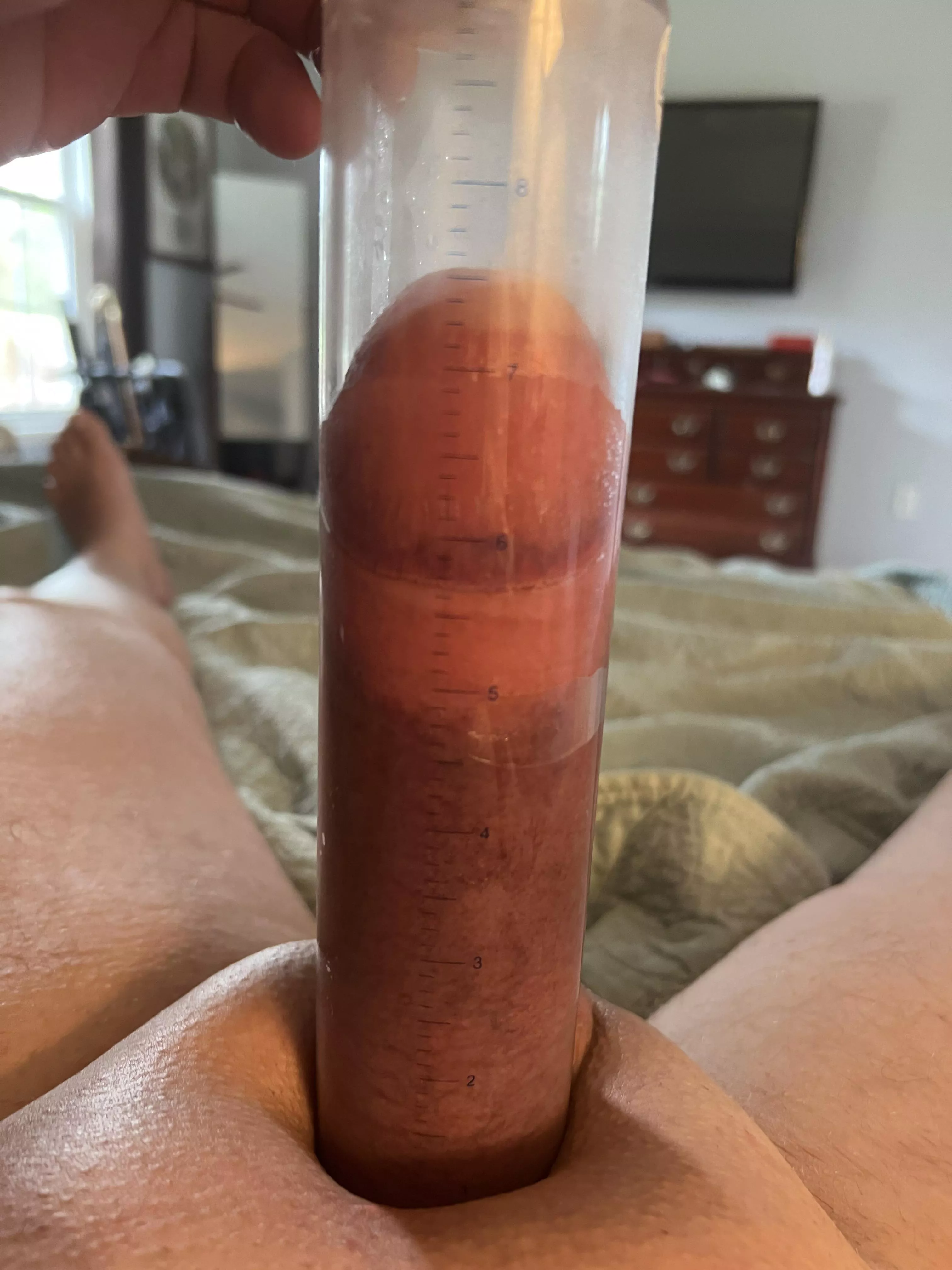 Starting to fill up the tube  posted by Glock1971