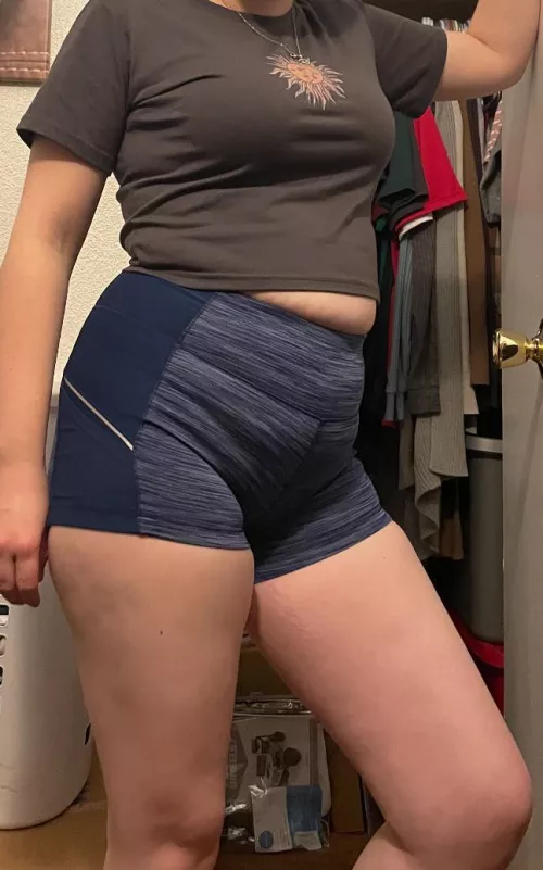 These gym shorts are about too small by Friendly_Quail9512