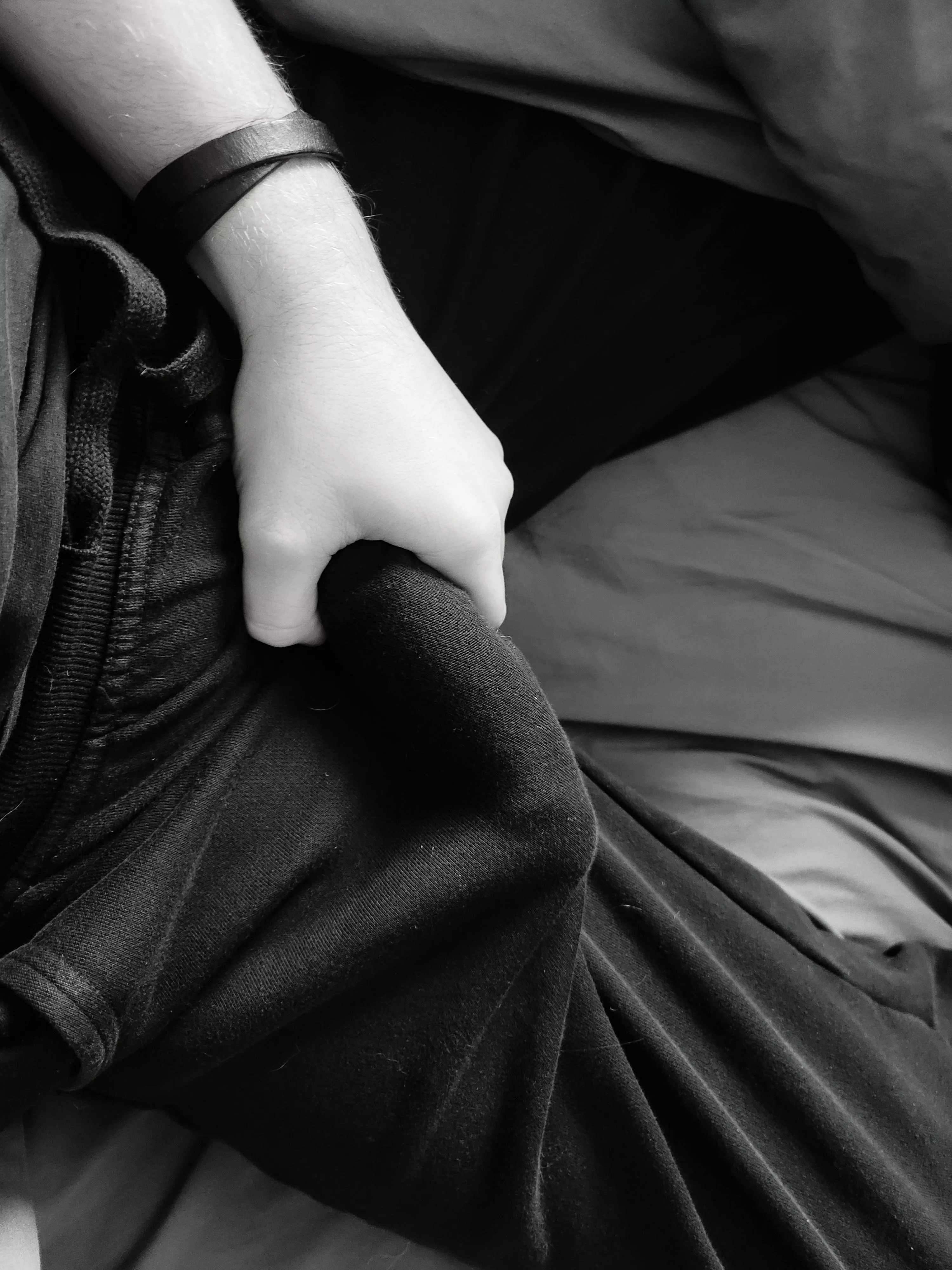 Too shy to show the whole thing off online so how is the bulge posted by morningmisterr