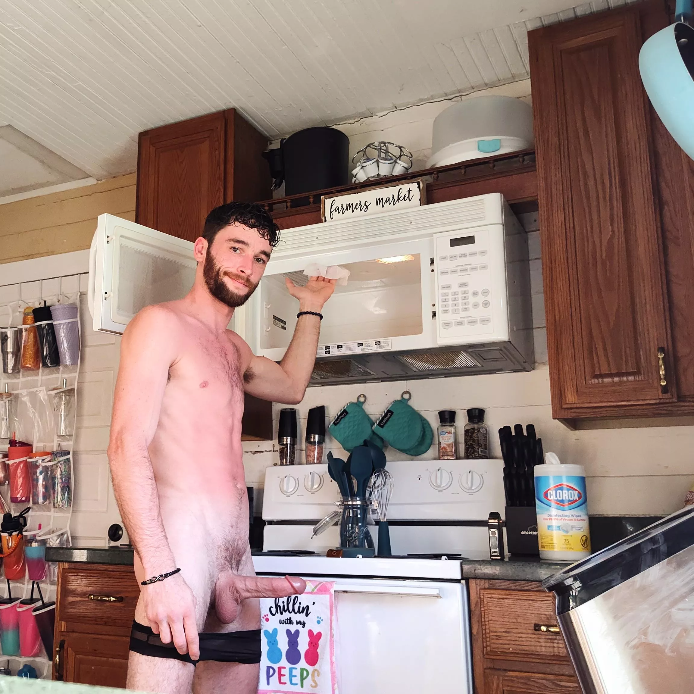 When she asks you to clean the microwave 🫡😘 posted by Newd_dood