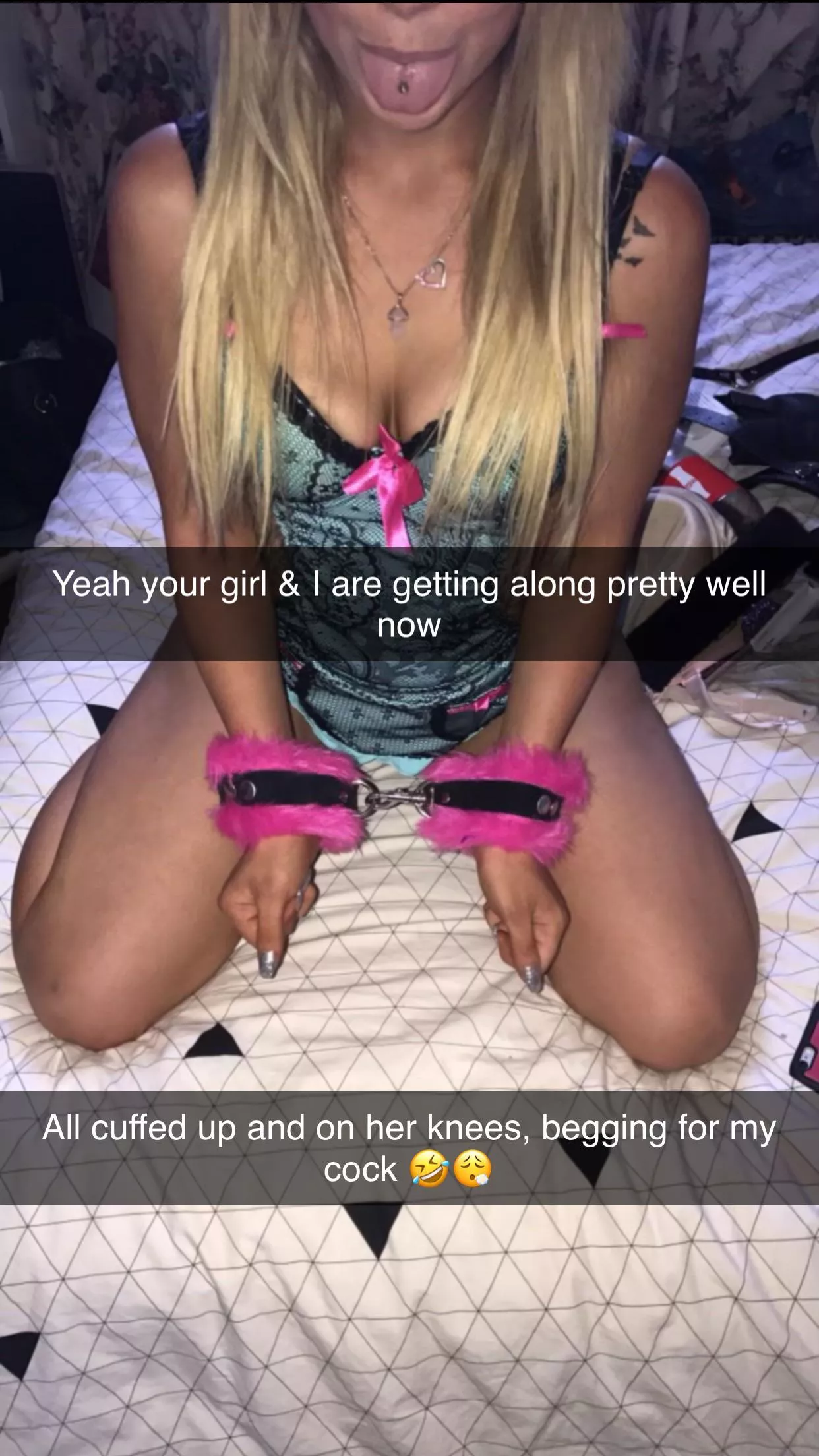 When the cuffs come out, I’m a naughty slut  posted by ChelseaOct