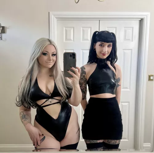 2 goths sluts looking for someone to dominate  by dontslutshame