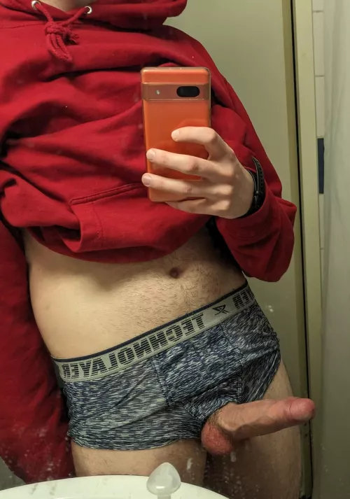 Anyone else cut a hole in their underwear just to be naughty? by Fun-Sugar954