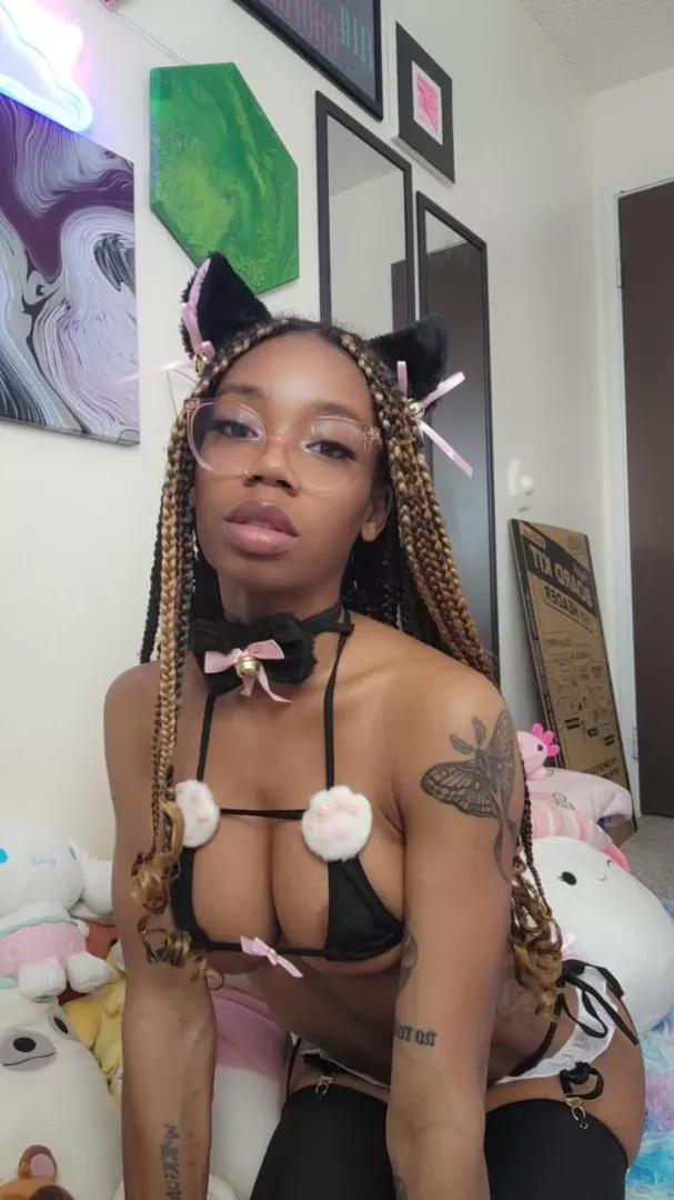 anyone have a treat for this kitten? 🥹 posted by lilbbyalice
