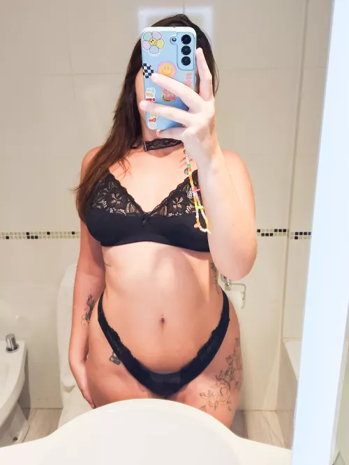 can never go wrong with a black lingerie by FiercelyDidactic