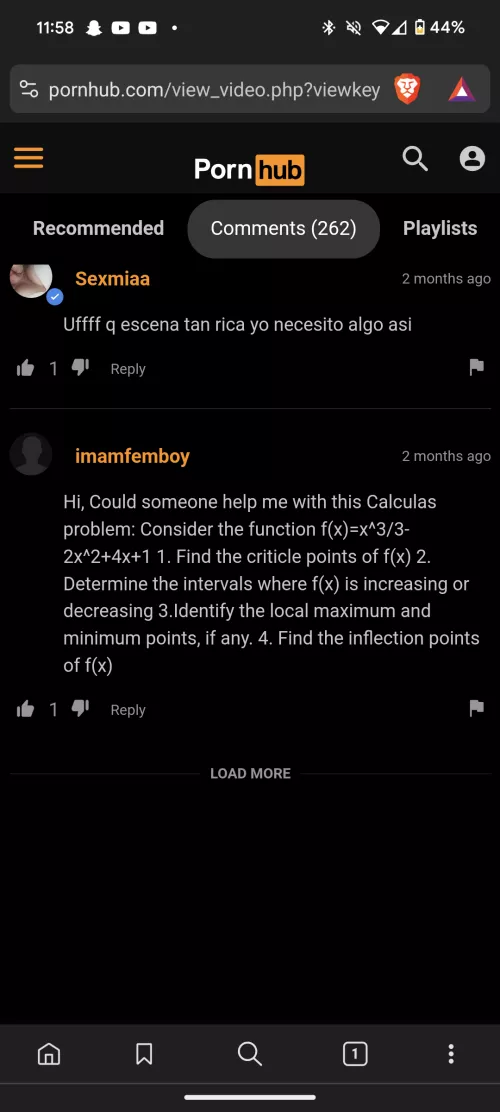 Can't blame him, calc is hard  by toes-no-thanks