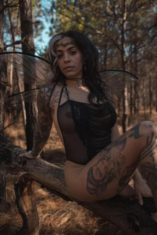 Client wanted forest fairy so I delivered.  by ProjectAletheia