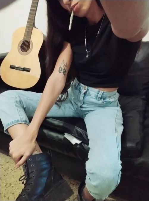 Im a rock woman. I love the boots by Plus_Ad7009