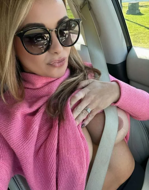 Just the one while driving  by Blonde_Marie2