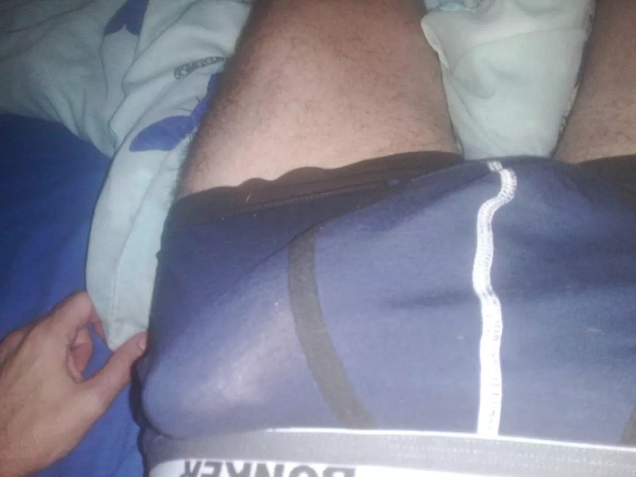 My bulge pic blocked by Grindr (47) posted by GodEmper4476