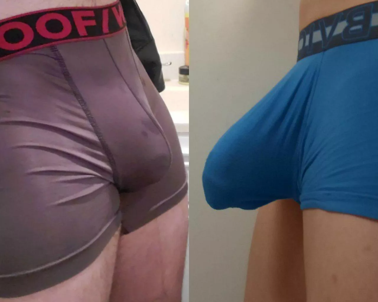 My bulge(right) vs. u/chugbutterbetter bulge 😁 All bulges are not equal posted by Low-Fox-3366