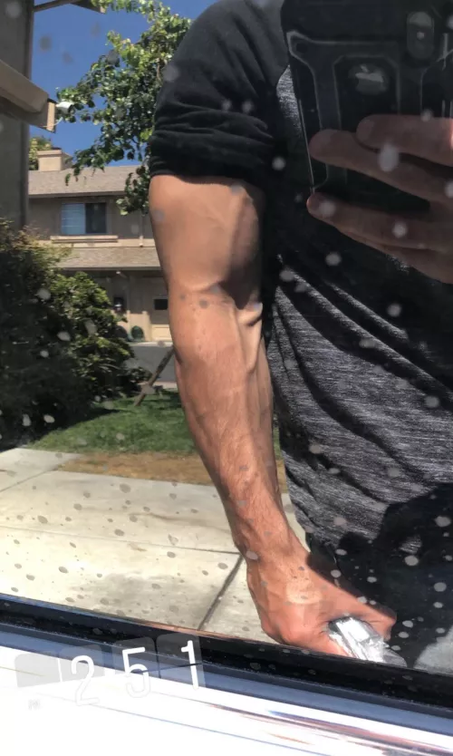 My tanned forearms 😈 by TheeGuyDerek