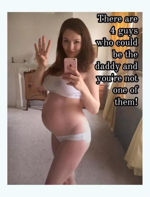 My Wife was sleeping witg 4 different men when she became pregnant and I was not one of them by Dazzling_Skirt5854