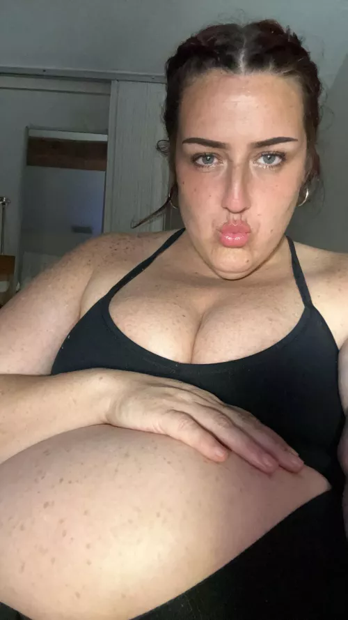 Not pregnant haha by simplyamercy