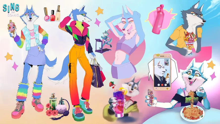 Porsha !  by SingTheComic