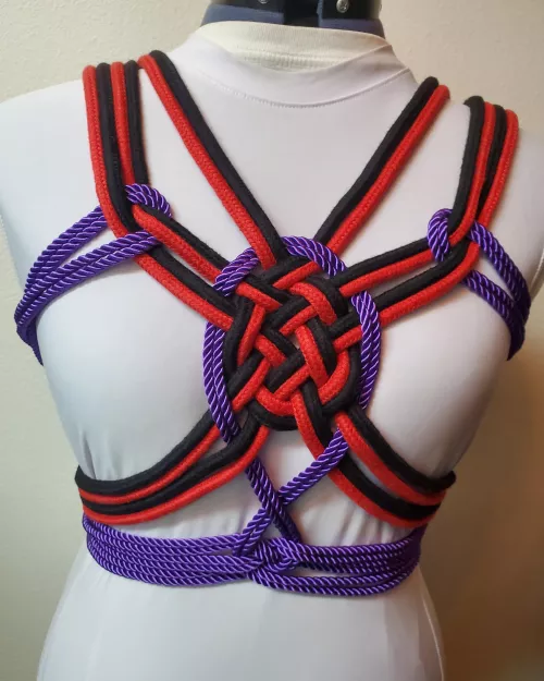 Re-created this chest harness from an old post  by Vegetable-Emotion-43