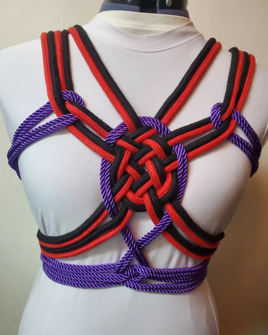 Re-created this chest harness from an old post  posted by Vegetable-Emotion-43