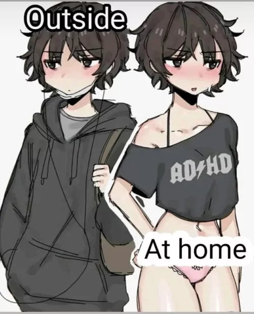 So literally me  by chromo_man