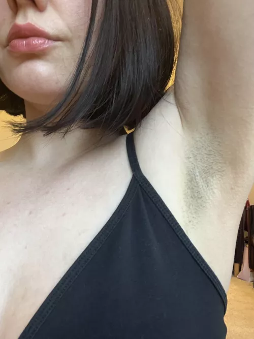 What happens when I raise my arm and show off my 30yr old pits?  by PitqueenSamX