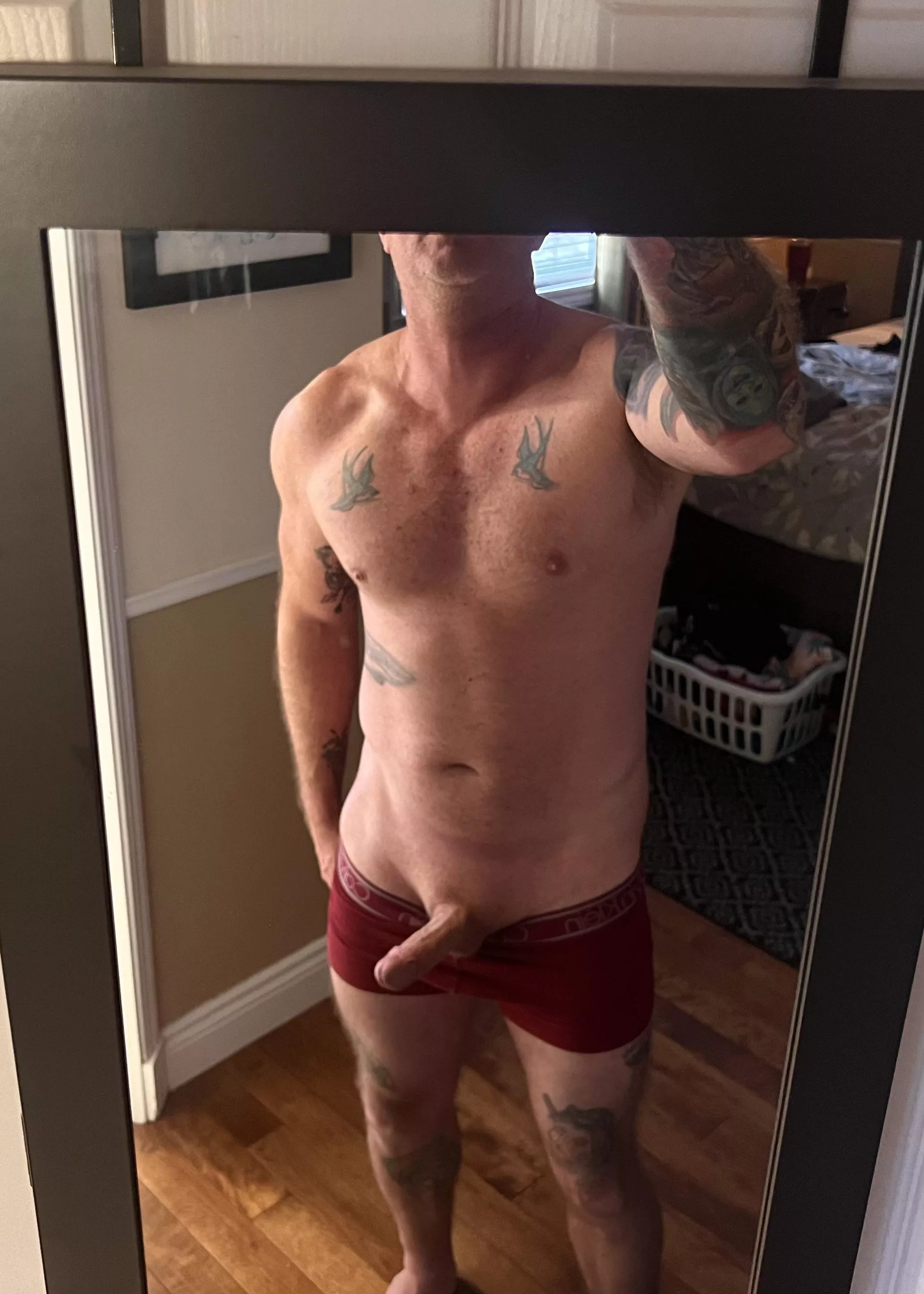 (41) Snow day… who wants to keep me warm? posted by Tattooeddaddy6969