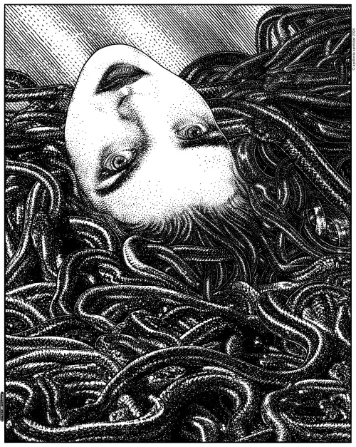 A brief glimpse of terror by Apollonia Saintclair by Front-Crazy-1007