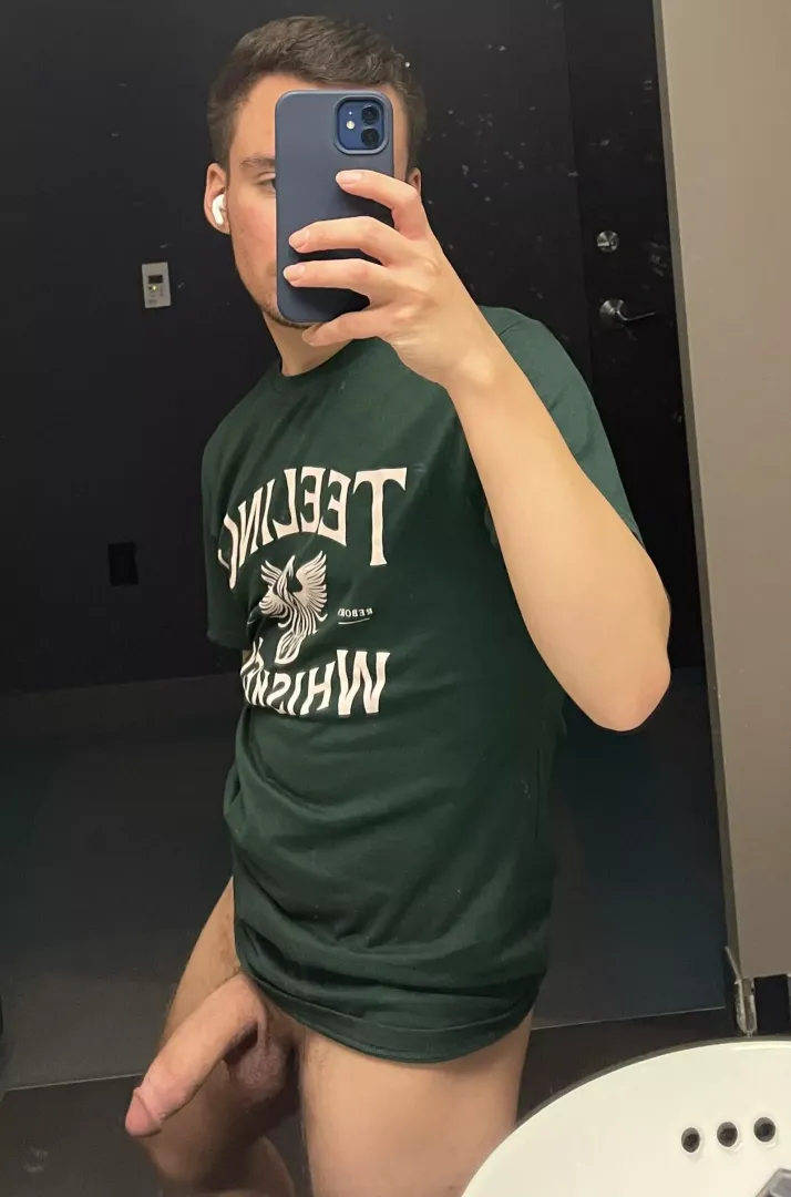 About to jump in the shower by greyguy8991