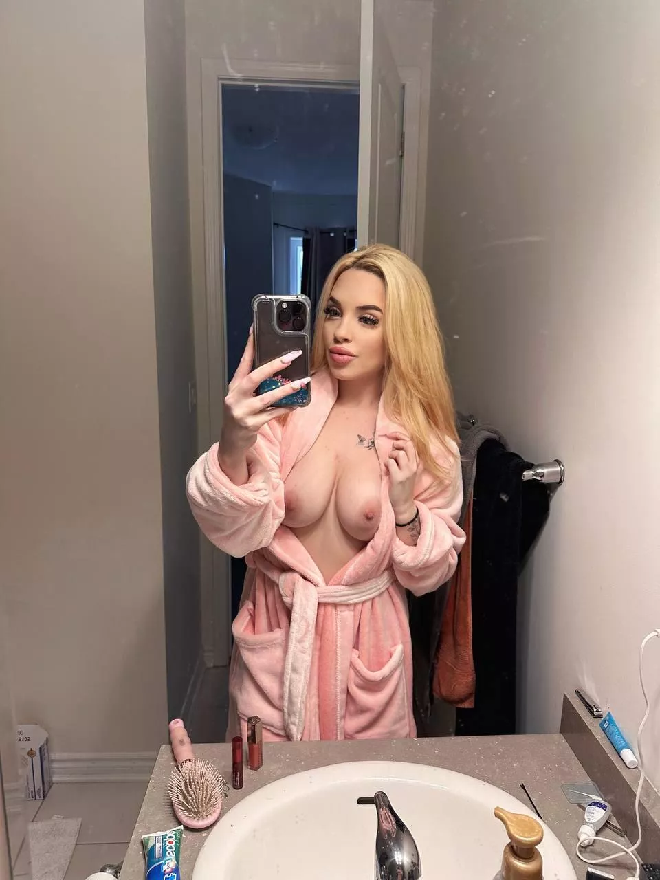 Care to suck my tits in the shower? posted by spicycutiexo