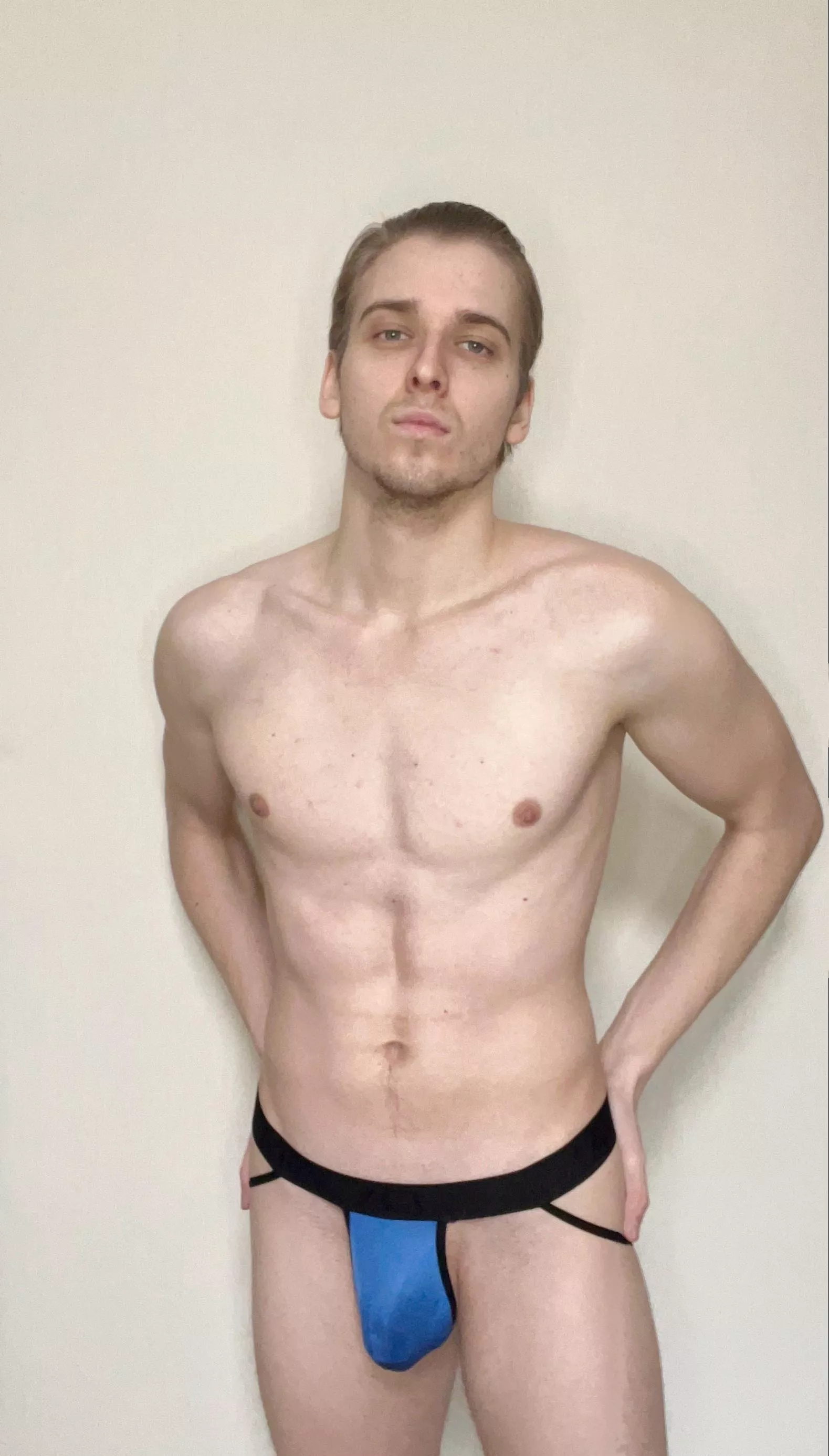 does the jockstrap suit me well? posted by TeasingLion