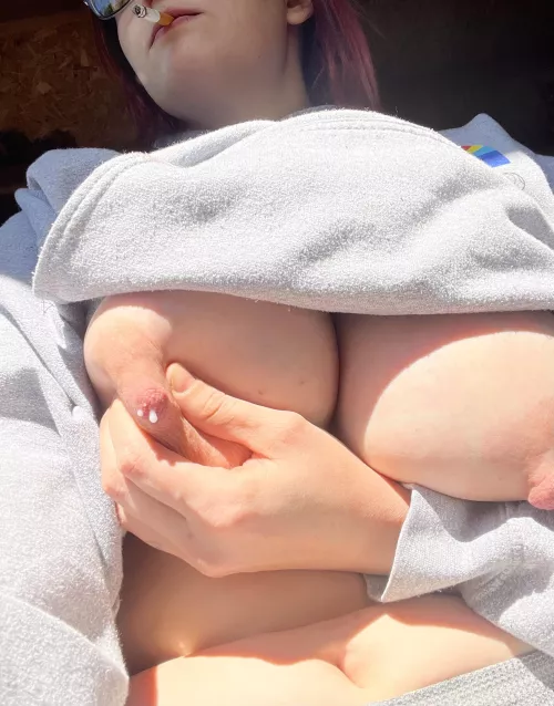 enjoying some time outside :) by cuntycween