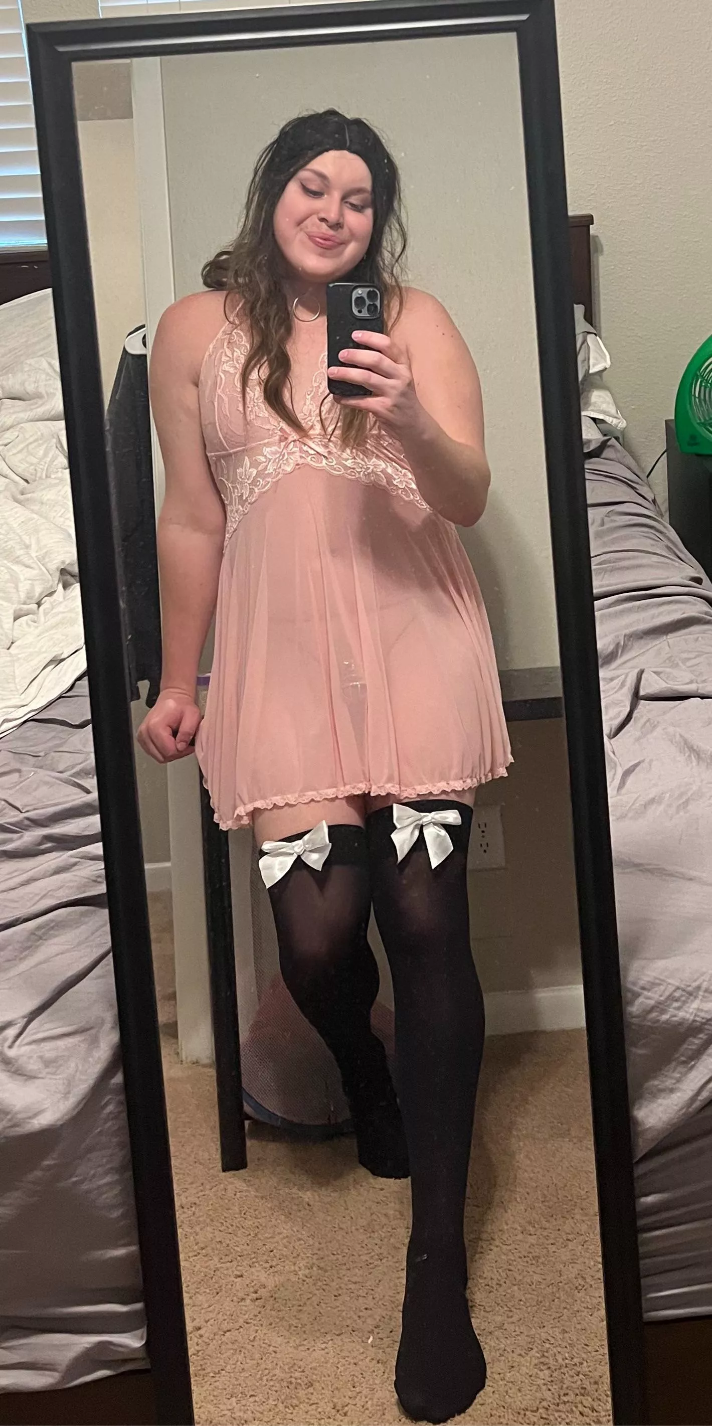 First time wearing lingerie 💞 posted by SweetieAlexis