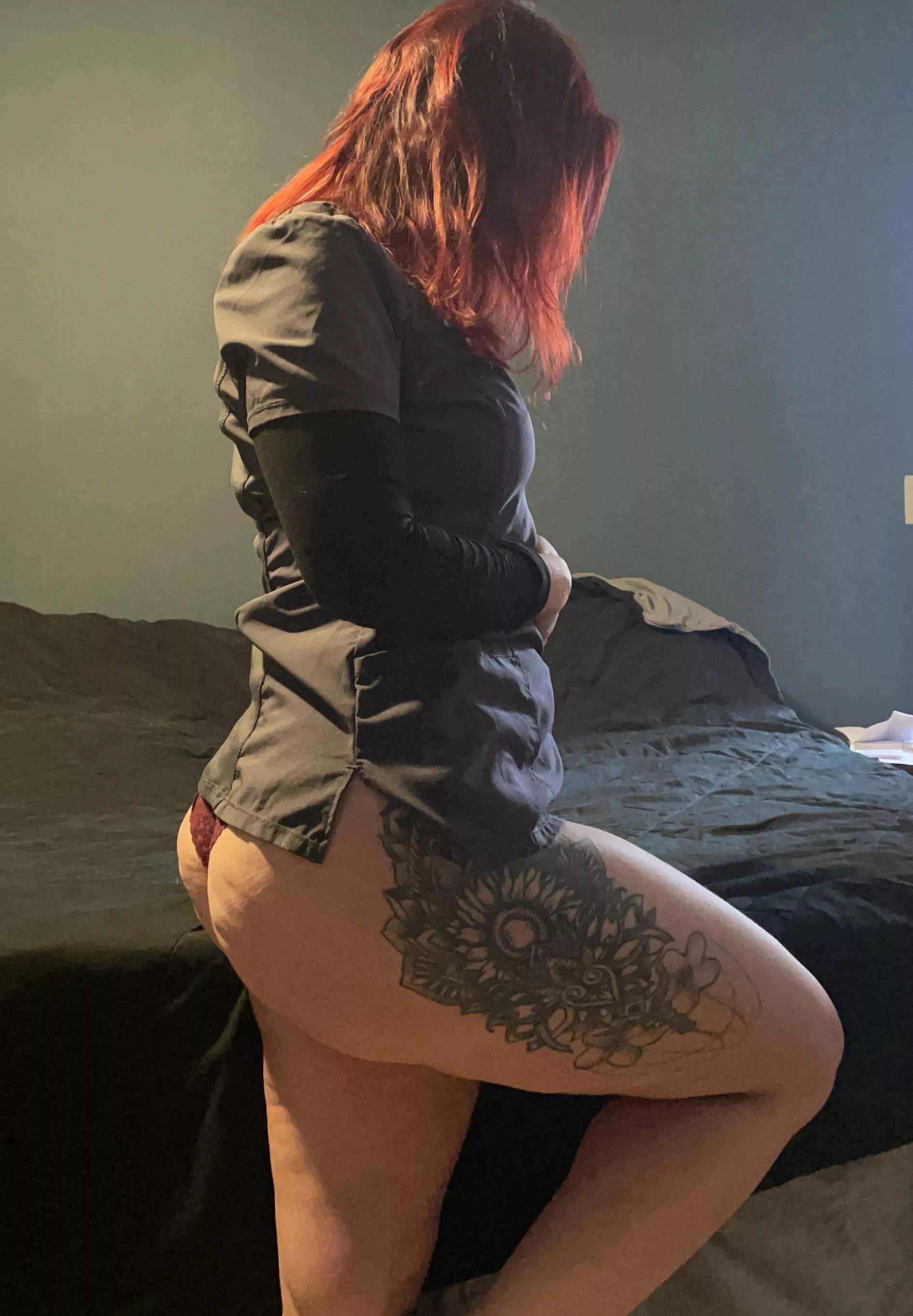 Home from work… posted by HotwifeHeadNurse