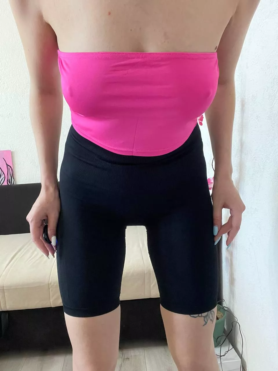 In this outfit, the workout will be hassle-free as far as free movement is concerned? 😏 posted by megan_vikkk