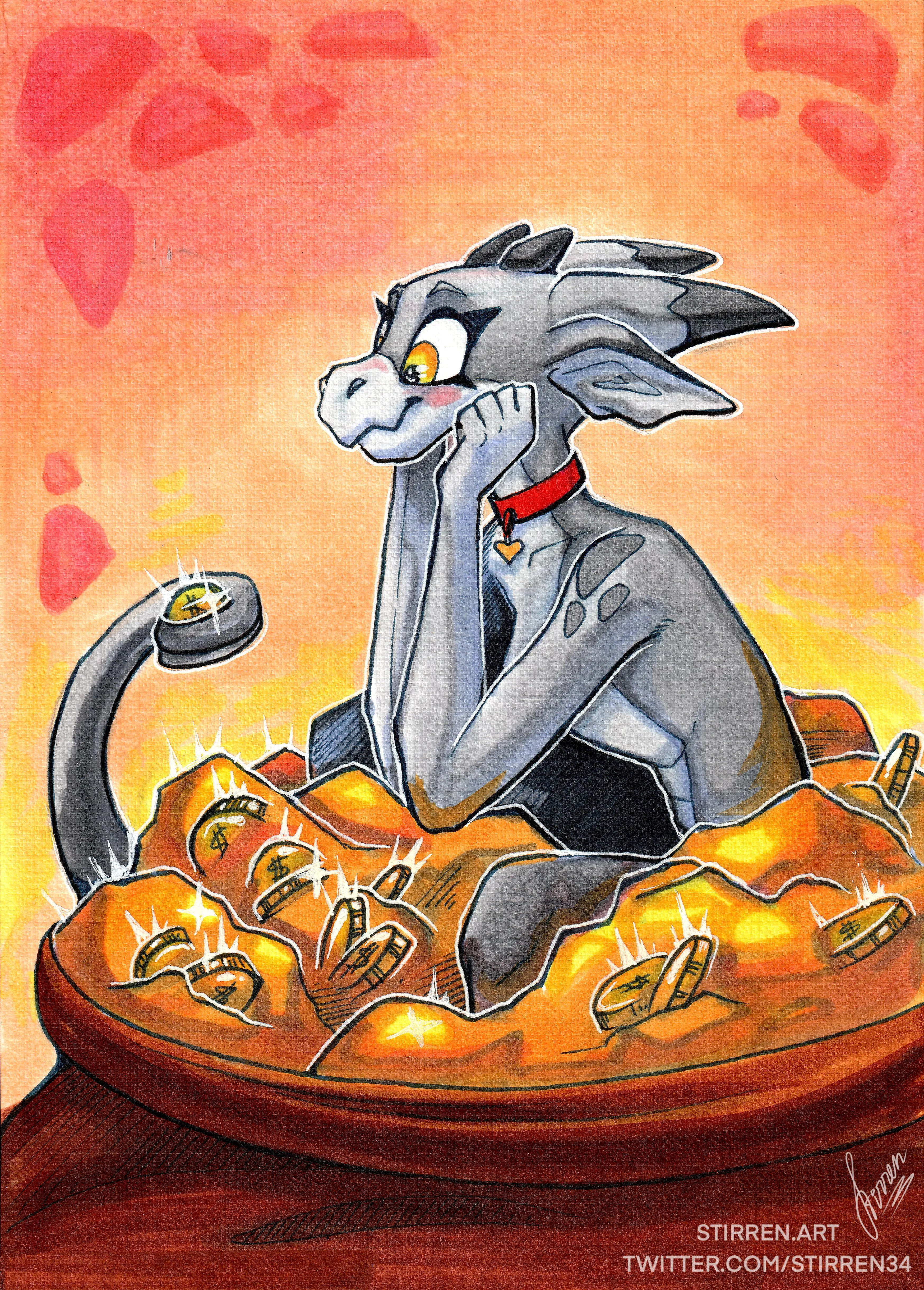 Little Treasure (gift, traditional art by me) posted by stirren34