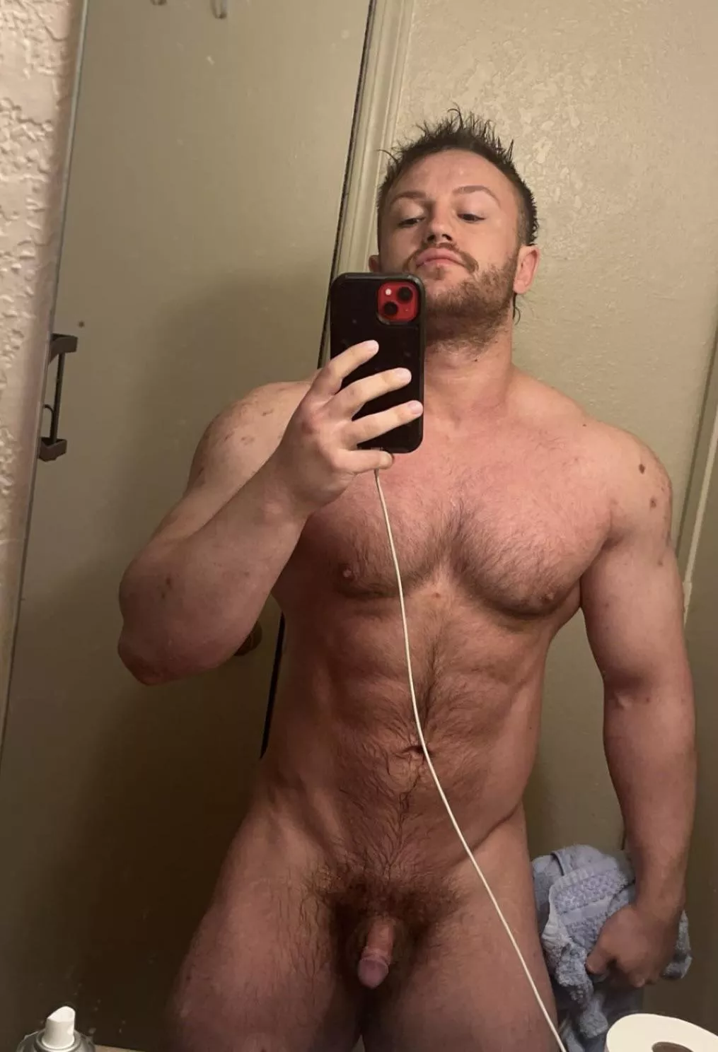 Love the furry after the cold showers 😜 posted by Musclestud101