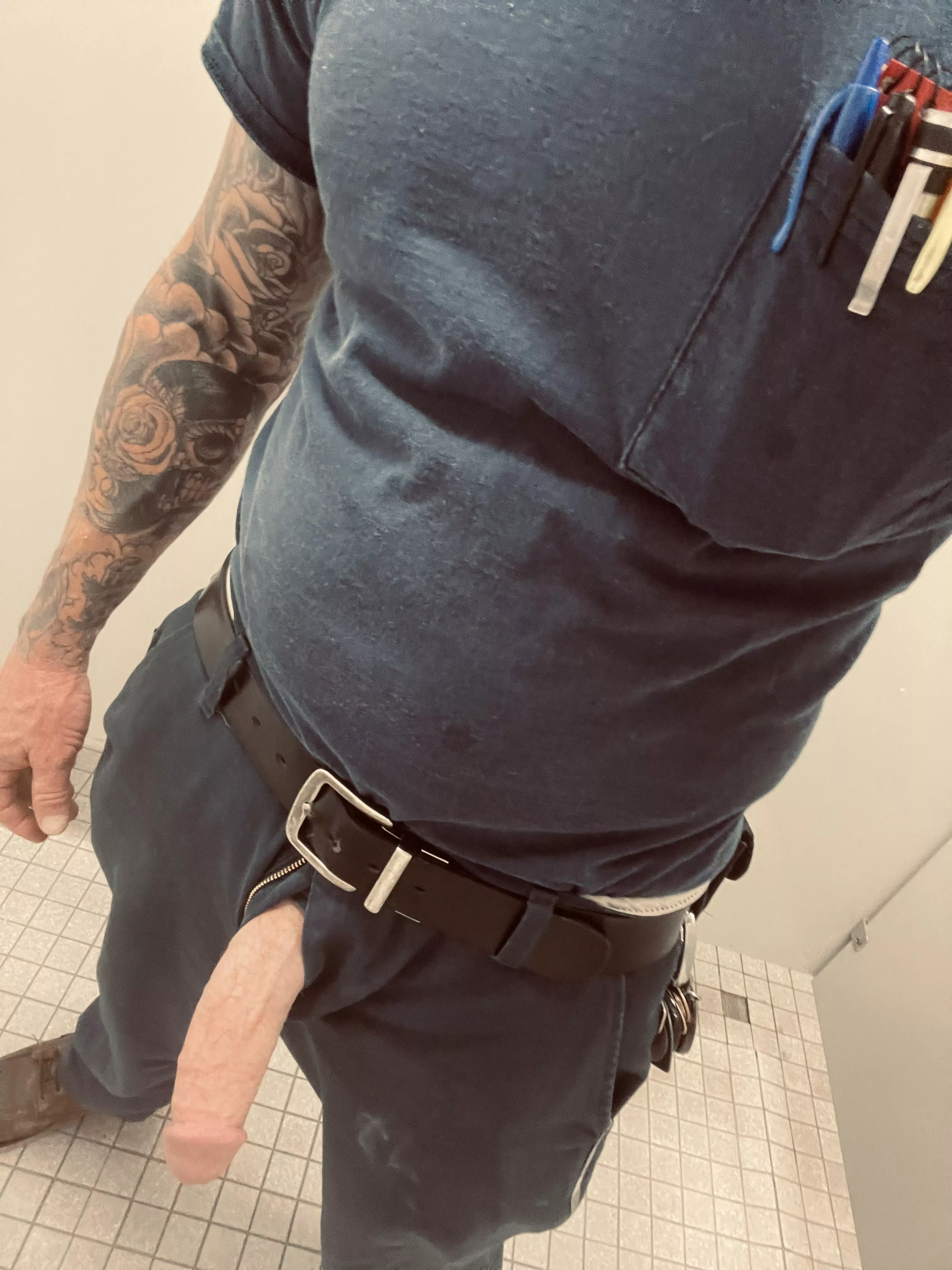 My cut semi hard cock posted by Healthy-Market-7303